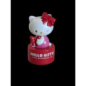 Hello Kitty Sanrio 2009 Stamp Red Collectible Vintage Good Condition